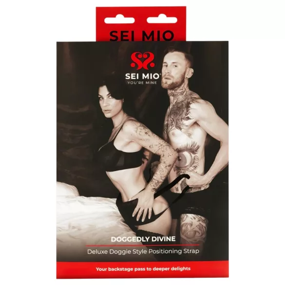 Sei Mio - μαξιλάρι doggy style - στήριγμα θέσης - μαύρο