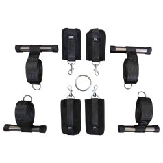   Sei Mio - δέστρες πόρτας σε σχήμα σταυρού (μαύρο)