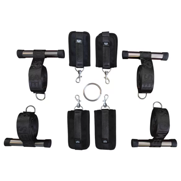 Sei Mio - σταυρός bondage για πόρτα - μαύρο