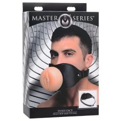   Master Series Pussy Face - φυσικό φίμωτρο στόματος