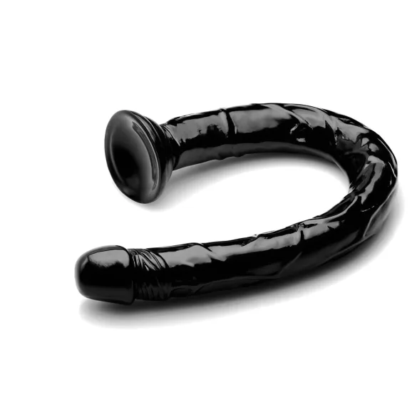 Hosed Anal Snake 19 - ομοίωμα πρωκτού με βεντούζα - μαύρο