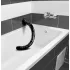 Hosed Anal Snake 19 - ομοίωμα πρωκτού με βεντούζα - μαύρο