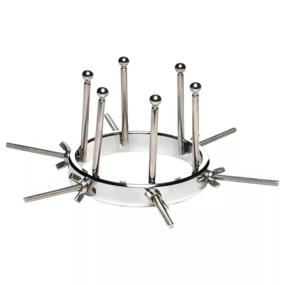 XR Brands Oculus - διαστολέας πρωκτού - ανοξείδωτο ατσάλι - ασημί