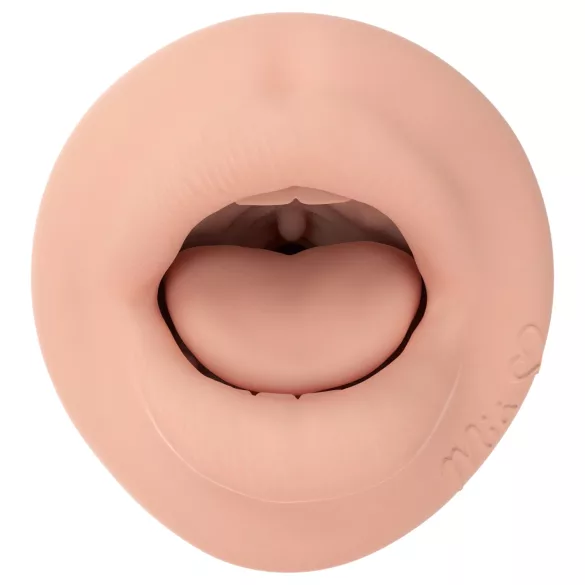 Fleshlight Mia Malkova - στόμα ομοίωμα - ανδρικό αυνανιστής - φυσικό χρώμα