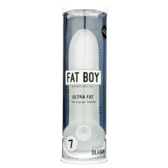   Fat Boy Original Ultra Fat - κάλυμμα πέους - λευκό 19cm
