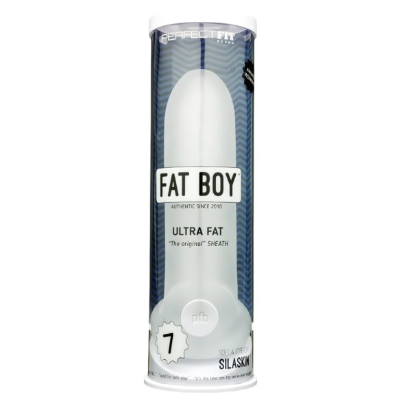 Fat Boy Original Ultra Fat - επικάλυψη πέους (19cm) - λευκό