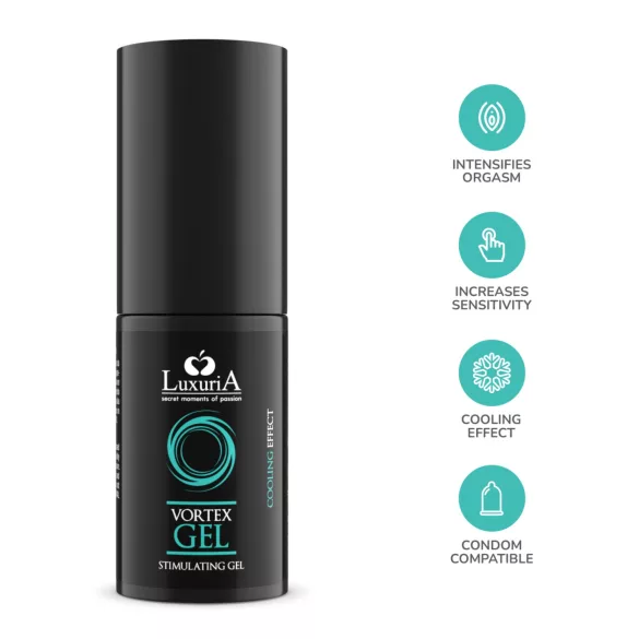 Intimateline Luxuria Vortex - διεγερτικό τζελ για γυναίκες με δροσιστική δράση (30 ml)