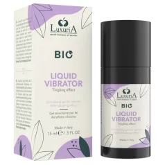   Intimateline Luxuria BIO - υγρό τζελ δονητής για γυναίκες (15 ml)