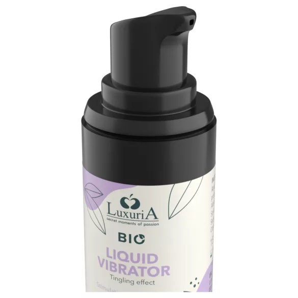 Intimateline Luxuria BIO - υγρό τζελ δονητής για γυναίκες (15 ml)