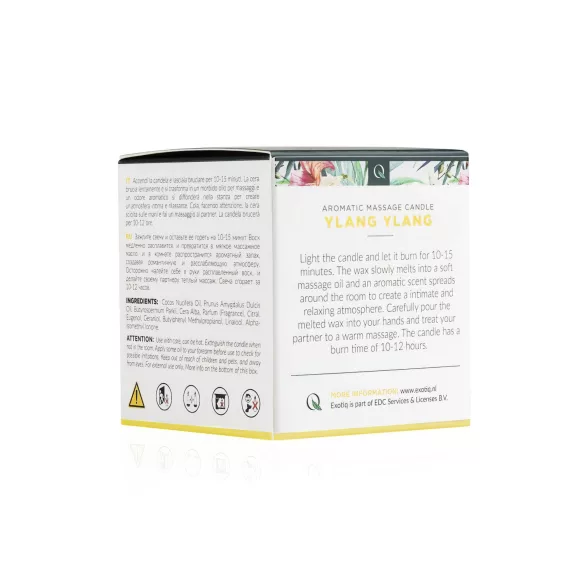 Exotiq - αρωματικό κερί μασάζ - ylang ylang - 60g