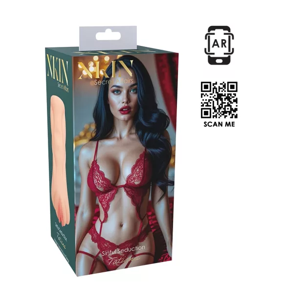 XKIN Seduction Tatiana - ρεαλιστικός τεχνητός κόλπος ανδρικό ομοίωμα (φυσικό χρώμα)
