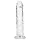 RealRock - ρεαλιστικό dildo με βεντούζα (διάφανο) - 12,7 cm