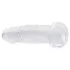 RealRock - ρεαλιστικό dildo με βεντούζα (διάφανο) - 12,7 cm