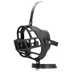   Ouch! - Μάσκα στόματος με ενσωματωμένο φίμωτρο (μαύρο)