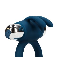   Loveline - vibrátor na baterie, zajíček, vibrační kroužek na penis (modrý)
