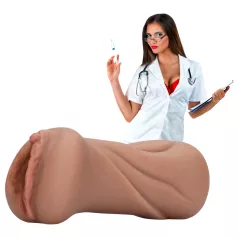   S-Line Nurse - ρεαλιστικός τεχνητός κόλπος (μαυρισμένος)