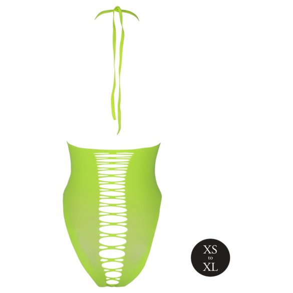 Ouch! - γυναικείο body ανοιχτό - φωσφορίζον - neon πράσινο