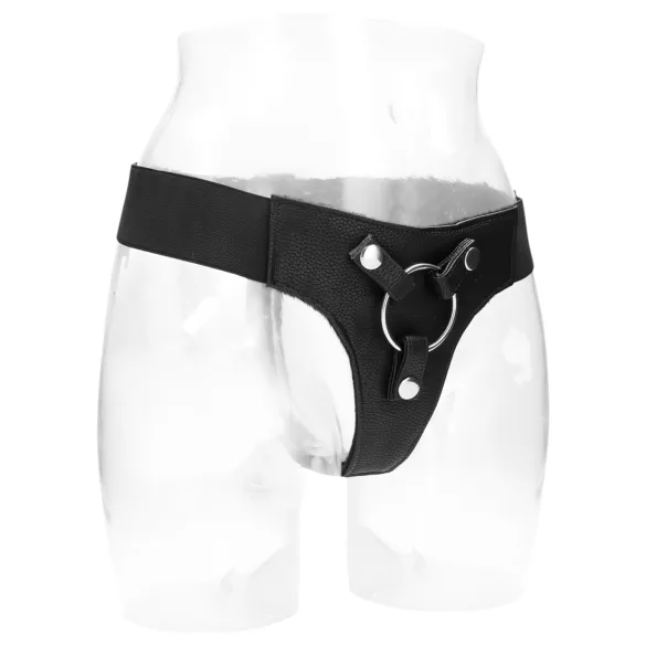 RealRock Elastic - ζώνη για strapon - μαύρο - unisex