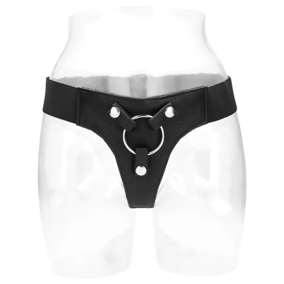 RealRock Elastic - ζώνη για strapon - μαύρο - unisex