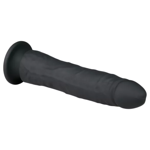 Easytoys - δονητής με βεντούζα - σιλικόνη 21cm - μαύρο
