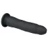 Easytoys - δονητής με βεντούζα - σιλικόνη 21cm - μαύρο
