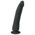 Easytoys - δονητής με βεντούζα - σιλικόνη 21cm - μαύρο