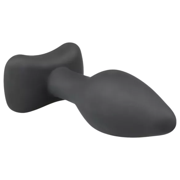 Easytoys - πρωκτική σφήνα σιλικόνης - μικρό μέγεθος - μαύρο