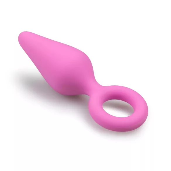 Easytoys - πρωκτικό βύσμα μικρό - σιλικόνη ροζ