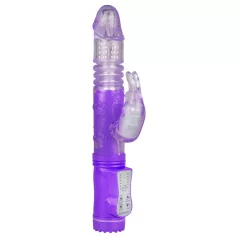   Easytoys Bunny - κλειτοριδικός δονητής rabbit με περιστροφή - μοβ