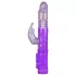 EasyToys Bunny - δονητής με ώθηση και περιστροφή (μωβ)