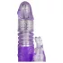 EasyToys Bunny - δονητής με ώθηση και περιστροφή (μωβ)