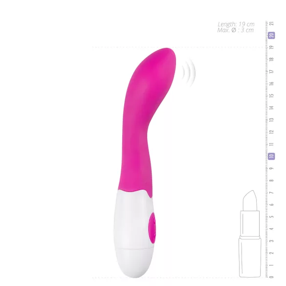 Easytoys - δονητής για γυναικείο G-σημείο - σιλικόνη - ροζ