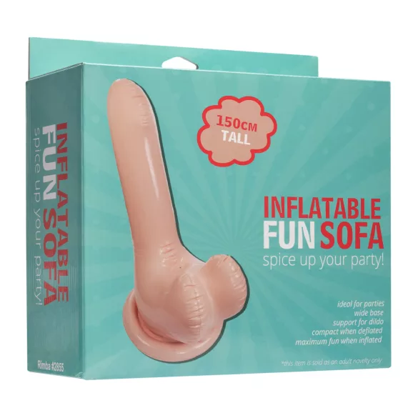 Inflatable Fun - σεξ καναπές φουσκωτός πέος - 66cm