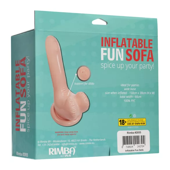 Inflatable Fun - σεξ καναπές φουσκωτός πέος - 66cm