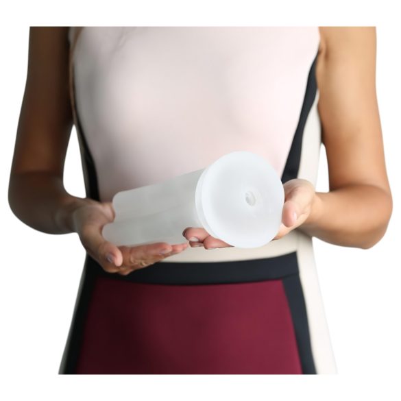 Kiiroo Titan Power - ανδρικό αυνανιστήρι με εσωτερική θήκη - διάφανο