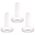 Kiiroo Onyx - ανδρικό μανίκι αυνανισμού στενή εφαρμογή - 3 τεμ λευκό