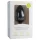 Easytoys Diamond - πρωκτική σφήνα με λευκή πέτρα - μεγάλη - μαύρο