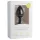 Easytoys Diamond - πρωκτική σφήνα με λευκή πέτρα - μικρή - μαύρο