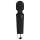 EasyToys - μίνι μασάζ δονητής wand - επαναφορτιζόμενος μαύρος