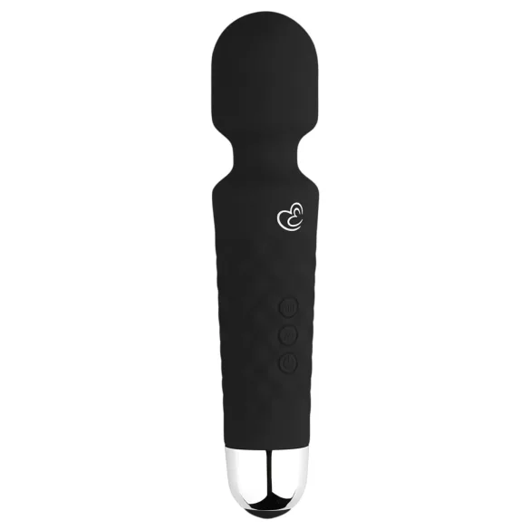 EasyToys - μίνι μασάζ δονητής wand - επαναφορτιζόμενος μαύρος