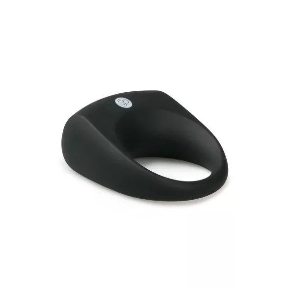 Easytoys - δαχτυλίδι πέους με δόνηση - σιλικόνη - μαύρο
