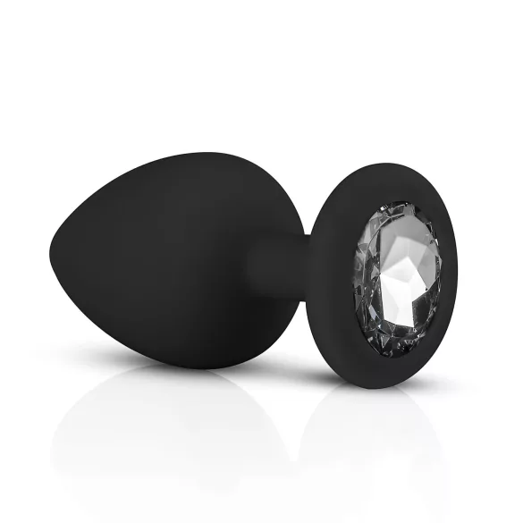 Easytoys Diamond - σετ πρωκτικά βύσματα - μαύρο