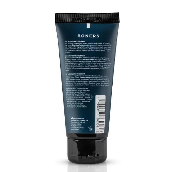 Boners - διεγερτική κρέμα στύσης για άνδρες - 100ml