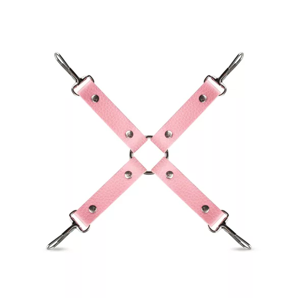 Secret Pleasure Chest - BDSM σετ για προχωρημένους - 14 τεμάχια - ροζ