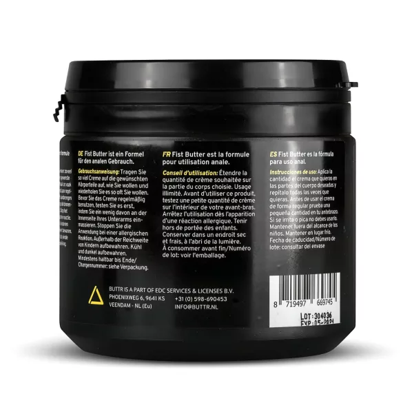 BUTTR - λιπαντικό για fisting - βούτυρο - 500ml