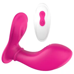   Dreamtoys Essentials - φορητός δονητής κιλοτάκι διέγερσης σημείου G (ματζέντα)
