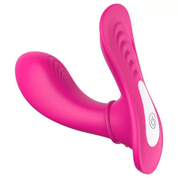 Dreamtoys Essentials - φορητός δονητής κιλοτάκι διέγερσης σημείου G (ματζέντα)