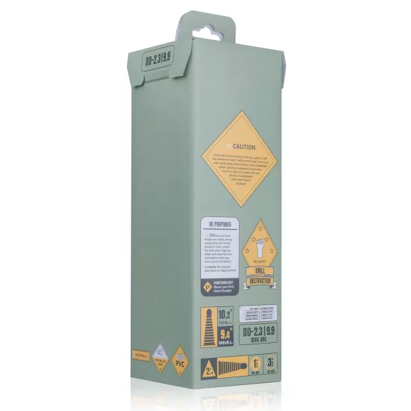 BUTTR Devil Dog - ομοίωμα πέους με βεντούζα - μαύρο