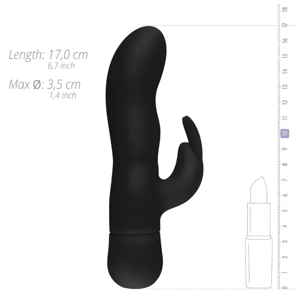 Easytoys Mad Rabbit - δονητής rabbit με διπλή διέγερση G-spot & κλειτορίδα