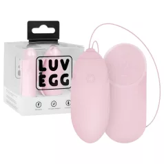   LUV EGG - φορετό επαναφορτιζόμενο, ασύρματο δονητικό αυγό (ροζ)